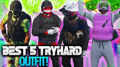 Best 5 Tryhard Outfit Gta 5 Online Easy And Simple Using Clothing
