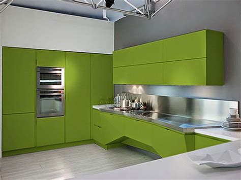 inspirasi desain dapur minimalis warna hijau design rumah minimalis