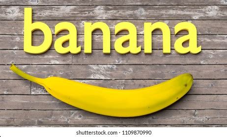 Banana Learn How Spell Word By Stock Illustration Shutterstock