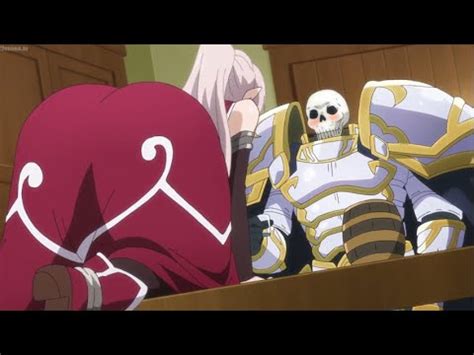 Ariane Drunk Scene Is So Cute And Sexual Skeleton Knight In Another World Ep Youtube