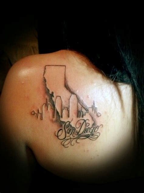 San Diego Skyline Epic Tattoo Sleeve Tattoos Tattoos