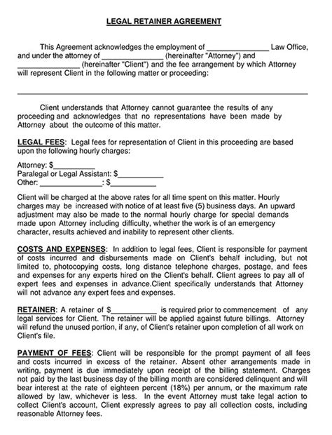 Free Personal Service Contract Templates And Examples Word Pdf