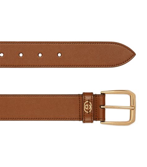 Gucci Leather Interlocking G Belt Harrods Es