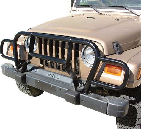 Rampage Products Euro Grille Guard For 87 06 Jeep Wrangler Yj Tj