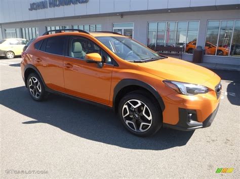 2019 Sunshine Orange Subaru Crosstrek 20i Limited 132318712 Photo 20