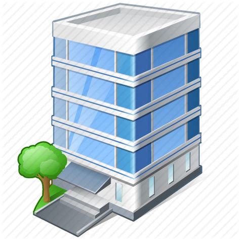 Free Buildings Icons Office Building Icon 512x512 Png Clipart
