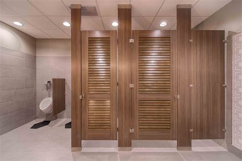 Ironwood Manufactured Toilet Partitions And Classic Louvered Bathroom