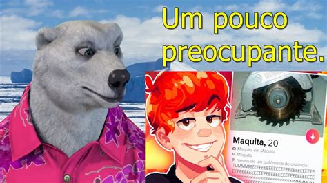 Urso Reage OS PERFIS MAIS MALUCOS DO TINDER Scottonauta YouTube