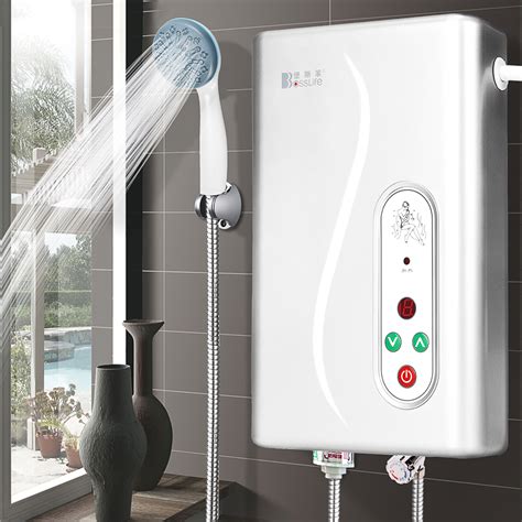 Browse our entire electric water heater selection below, then find a ruud contractor nearby to get it installed quickly and safely. Instant Electric Water Heater Tankless Shower Caravan ...