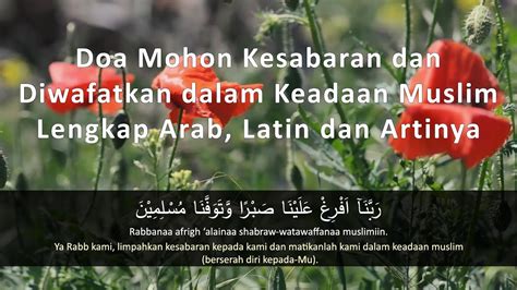 Doa Mohon Kesabaran Lengkap Arab Latin Dan Artinya Youtube My Xxx Hot