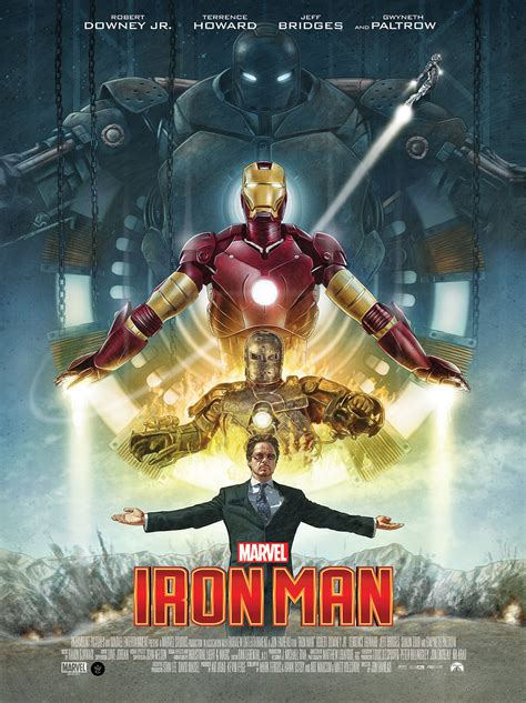 Iron Man 10th Anniversary Alternative Movie Poster Neil Davies