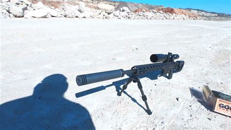 Ruger Precision Rifle In 308win Suppressed Youtube