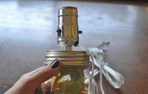 How To Make A Mason Jar Lamp Tutorial Factory Direct Craft Blog