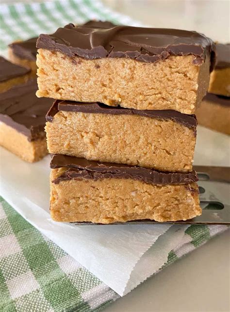 crunchy no bake chocolate peanut butter bars recipe becipesfews