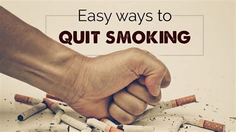 easy ways to quit smoking tips on how to quit smoking health and wellness videos youtube