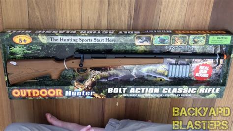 Realistic Bolt Action Hunting Rifle Toy Gun For Kids Youtube