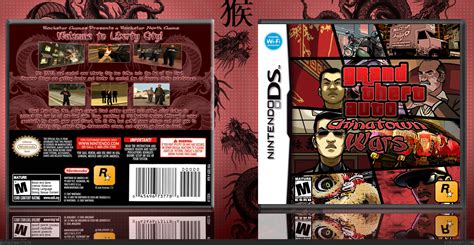 Grand Theft Auto Chinatown Wars Nintendo Ds Box Art Cover