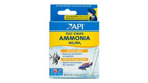 Api Freshsalt Ammonia Test Strips 25 Pack Kiwi Petz