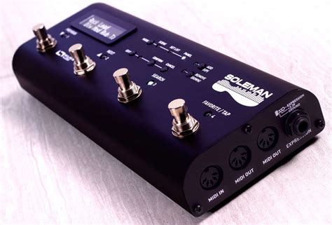 Soleman MIDI Foot Controller - ScaleNordic - Distributor of Pro Audio ...
