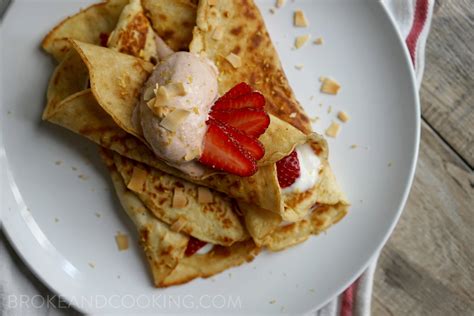 Bisquick Crepes — Broke And Cooking