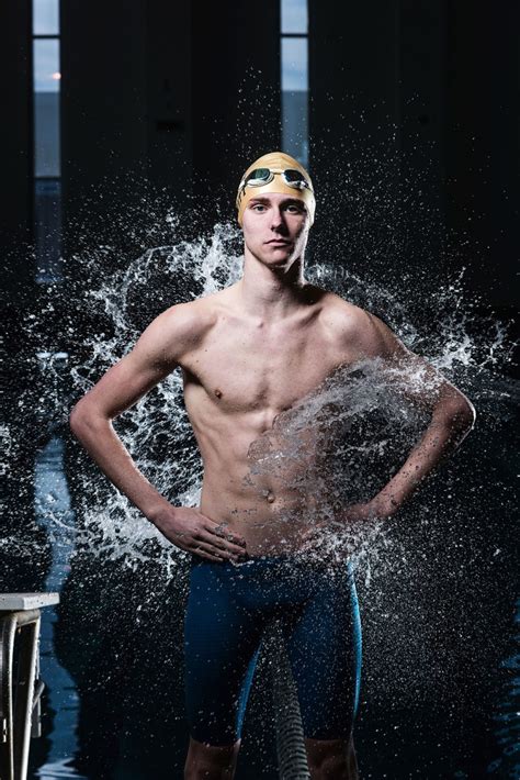 Athlete Swimmer Professional Water Editorial Commercial Portrait