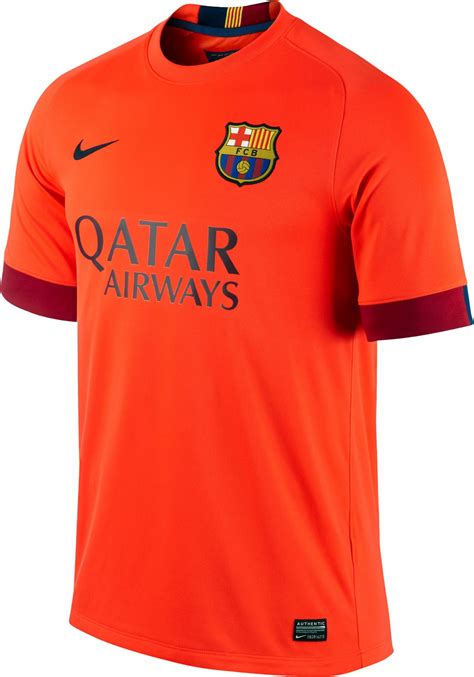Flagwigs Fc Barcelona 2014 2015 Away Jersey Shirt Kits