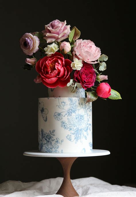 vibrant sugar flower wedding cake cove cake design vibrant wedding cake sugar flower wedding