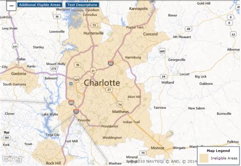 Usda Loans Charlotte Nc The Usda Home Loan Maps For Charlotte Nc