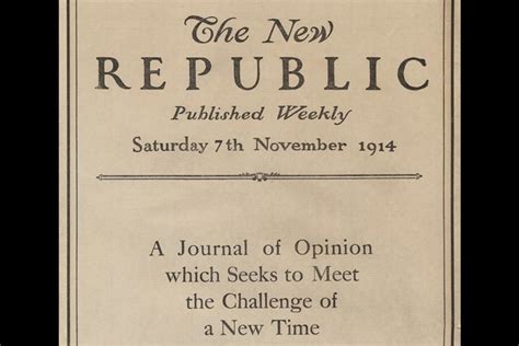 The New Republic And The Idea Of Progress Jstor Daily