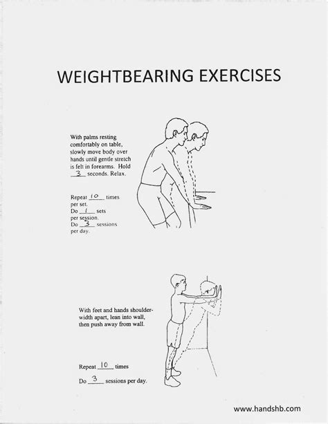 Home Exercise Program At Home Workouts Exercise