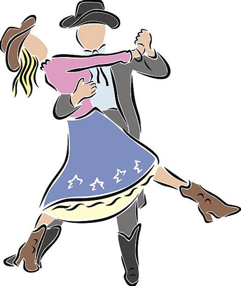 Cowboy Boots Dancing Illustrations Illustrations Royalty Free Vector