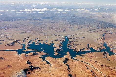 Aerial View Of Lake Powell Utah Utah Usa Pinterest