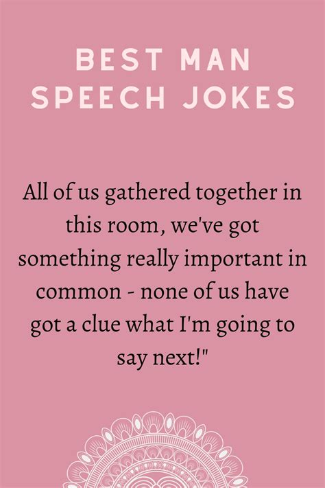 23 Best Man Speech Jokes ~ Kiss The Bride Magazine