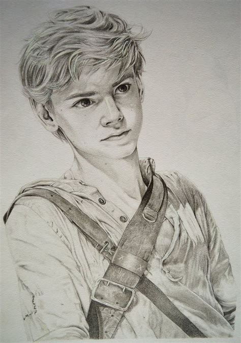 Pin By Samantha Greenage On The Maze Runner Maze Runner Maze Runner Movie Celebrity Drawings