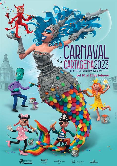 El Carnaval De Cartagena 2023 Ya Tiene Cartel Obra De Cristóbal Aguiló