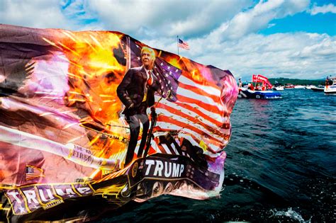 Photos: New Hampshire's Trump boat parade defies description