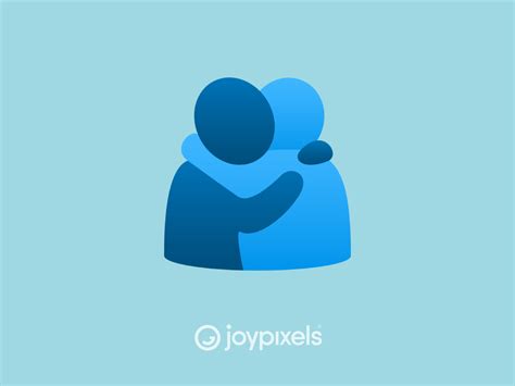 The Joypixels People Hugging Emoji Version 60 By Joypixels On Dribbble