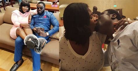 mercy johnson gets romantic with husband theinfong
