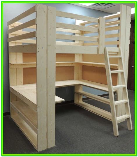 Review Of Diy Loft Bed With Desk And Stairs Ideas Blog Gedankeen