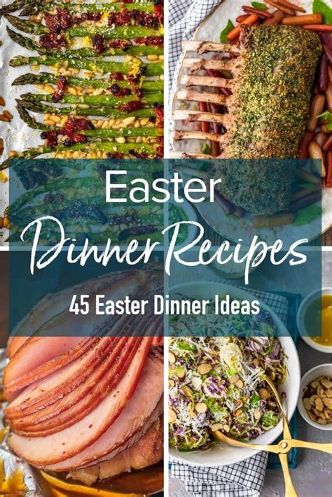 96 Easter Dinner Ideas For Your Sunday Menu The Cookie Rookie
