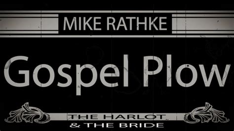 Gospel Plow Official Lyric Video Mike Rathke Youtube