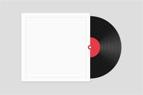 Vinyl Record With Cover Isolated 1266135 Vector Art At Vecteezy