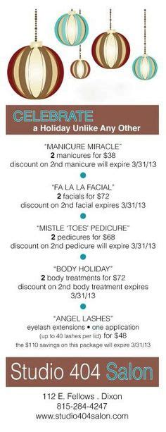 join us for holiday open house on nov 5 special prices for our holiday spa packages that day