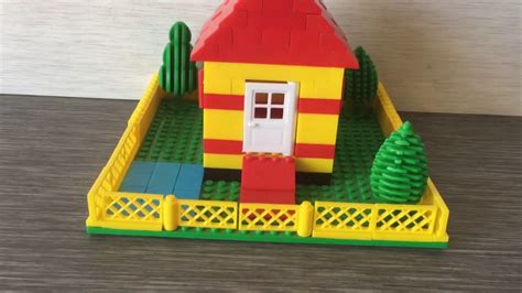 Simple And Easy House Made By Blocks Youtube