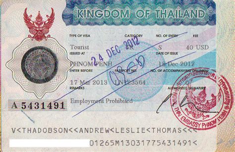How To Get A Thai Visa Stay In Thailand