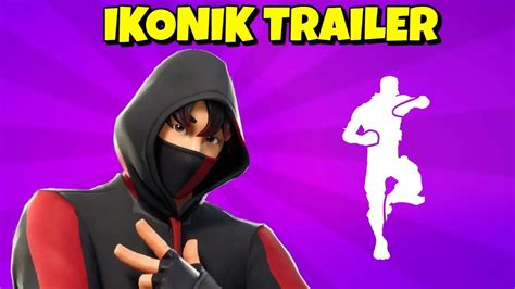 Fortnite Official Ikonik Skin Trailer Youtube
