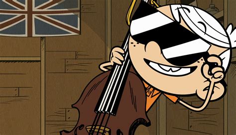 Image S1e17a Linc On Cello With Sunglassespng The Loud House