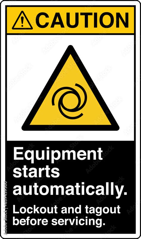 Ansi Z Safety Sign Marking Label Symbol Pictogram Standards Caution