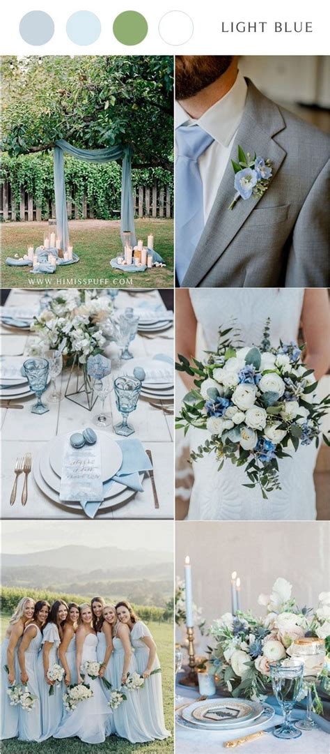 20 Light Blue Wedding Color Ideas For Spring Summer Wedding In 2020