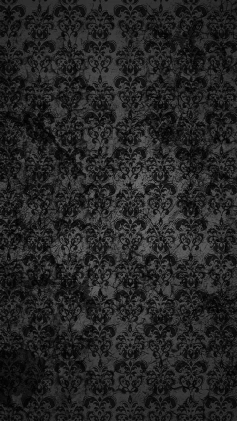 Black Lace Pattern Android Wallpaper Free Download